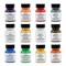 Angelus Acrylic Leather Paint Set - Metallic and Pearlescent, Assorted Colors, Set of 12